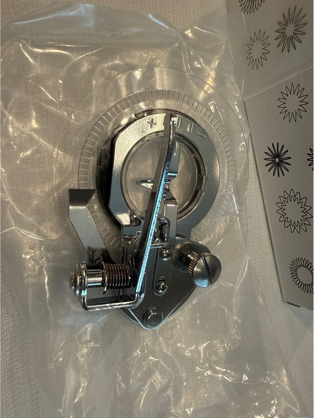 Flower Stitch-3700L Sewing Machine Flower Stitch Foot Attachment